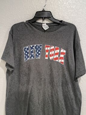 Delta Apparel Gray Heather Crewneck T-Shirt